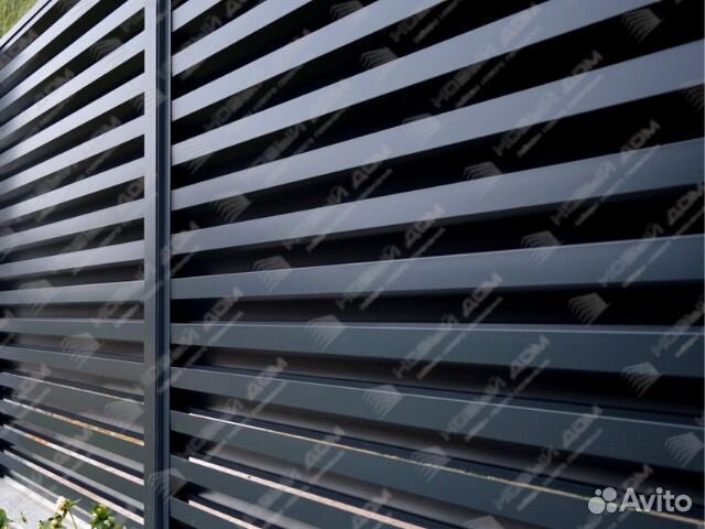Забор жалюзи