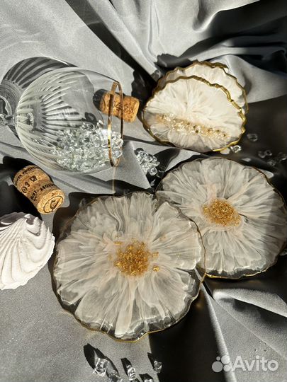 Подстаканник из эпоксидной смолы