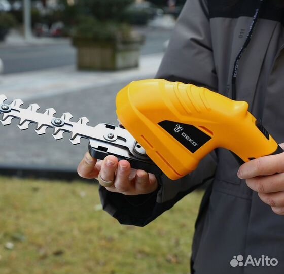 Ножницы садовые аккумуляторные deko dkgs4 PRO