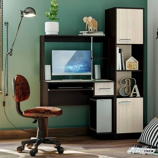 Компьютерный стол и пенал Дебют