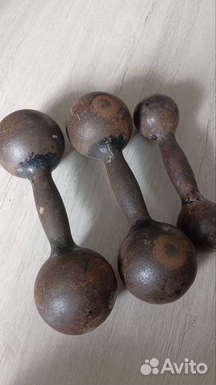 Гантели 13 кг, 2,5 кг