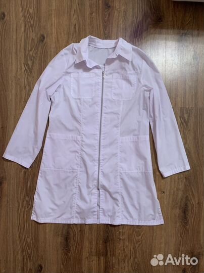 Белый медицинский халат 44 46 48