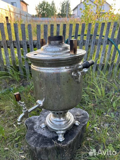 Самовар на дровах 7 литров СССР
