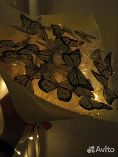 Букет с бабочками