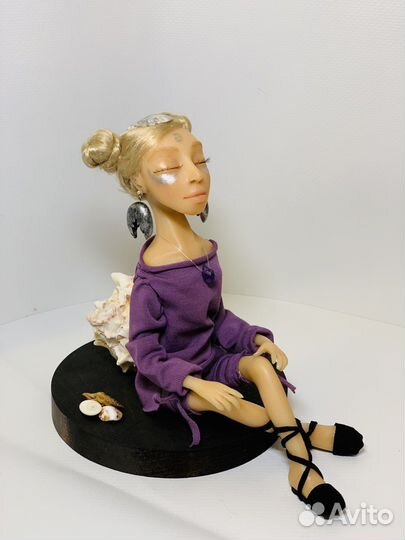 Интерьерная кукла ручной работы знак задиака Рак