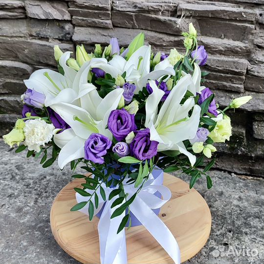 Цветы в коробке 294