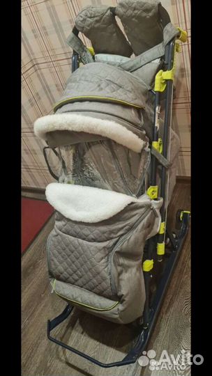 Коляска санки