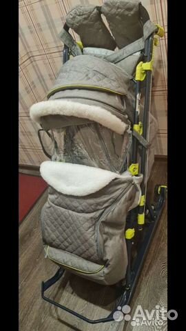 Коляска санки