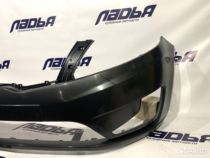 Бампер Kia Rio(11) передний неокрашенный