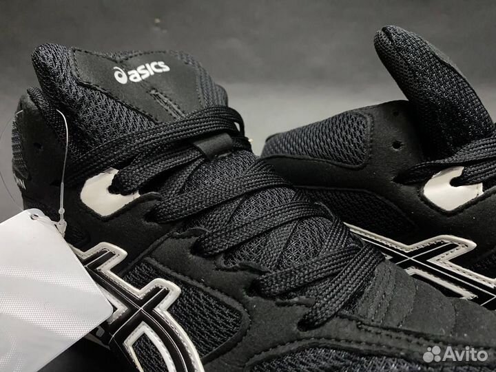 Борцовки Asics Snapdown черно-серые