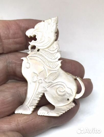 Винтаж Броши из перламутра