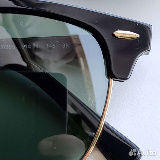 Очки ray ban clubmaster 3016