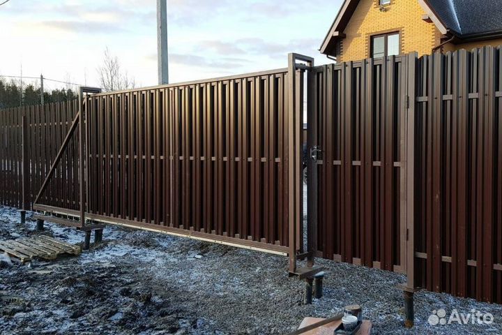 Строительство заборов под ключ