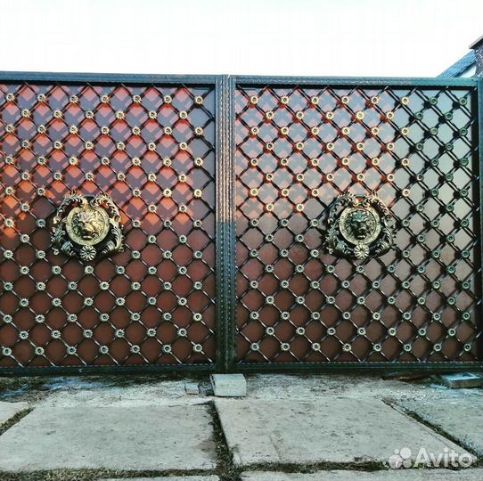 Кованые ворота