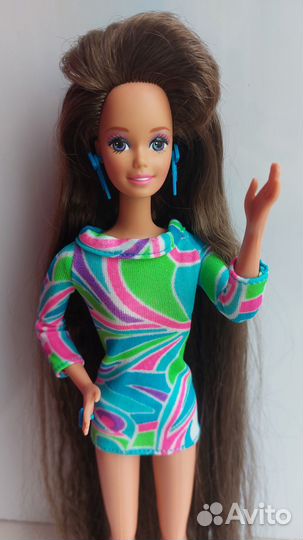 Barbie Totally Hair Brunette 1991