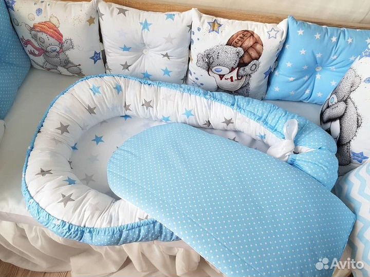 Кокон гнездышко для новорожденных