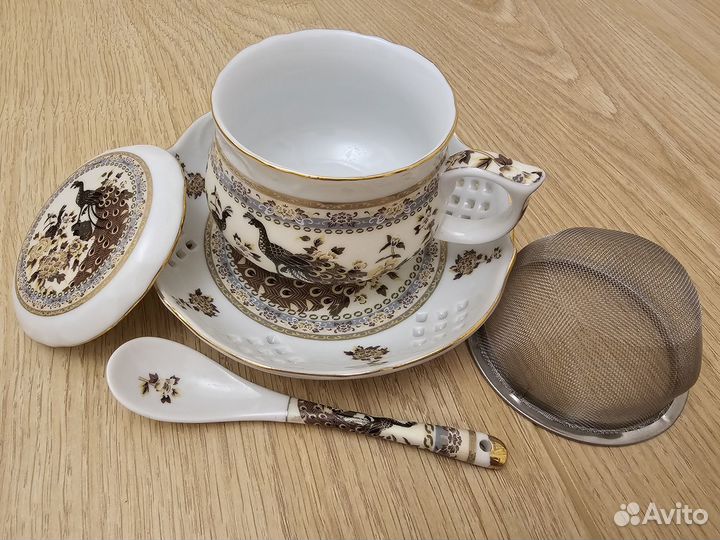 Фарфорый чайный набор (1 персона)