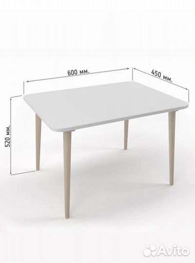 Комплект стол и стул детский