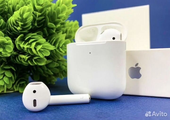 Наушники airpods 2 LUX