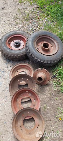 Колёса для грузовой тележки