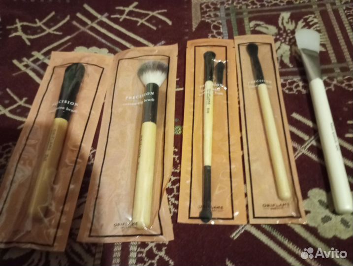 Кисти Для макияжа, трафарет для бровей, маска