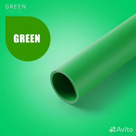 Хромакей, фон зелёный для фотосъемки