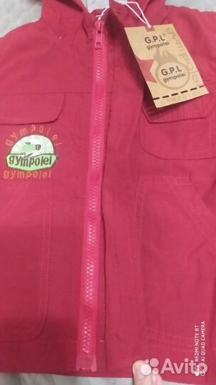 Новая ветровка фирмы Gympoley 6 лет