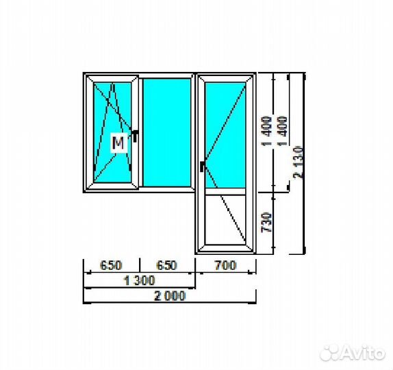 Пластиковые окна и двери 2-4