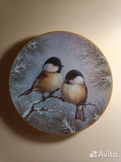 Тарелки настенные Германия, Птицы