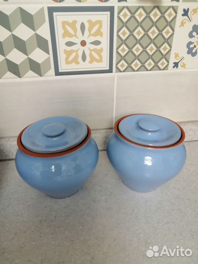 Глиняный горшок для запекания