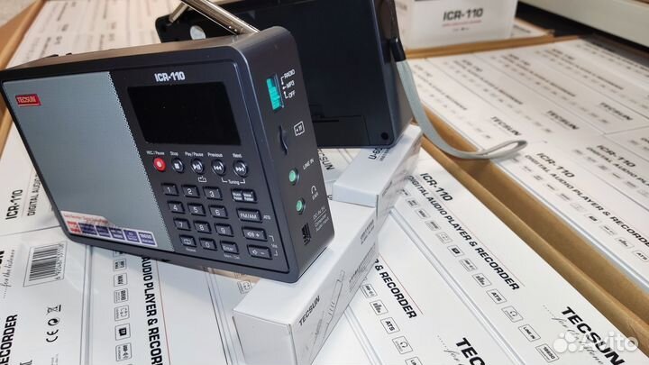 Радиоприемник с mp3 Tecsun ICR-110 export version