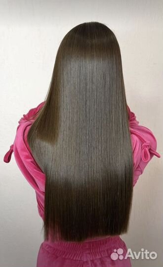 Кератиновое выпрямление