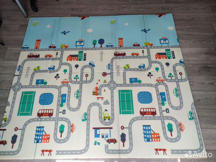 Новый детский игровой коврик складной мат