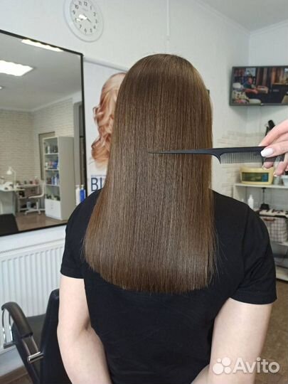 Окрашивание волос, стрижки, укладки