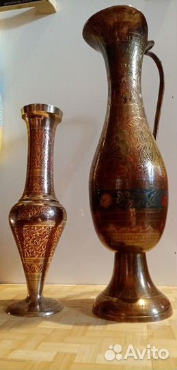Вазы(латунь)