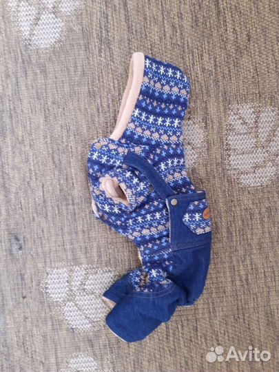 Комбинезон для маленькой собаки