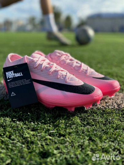 Бутсы Nike Mercurial air zoom pink