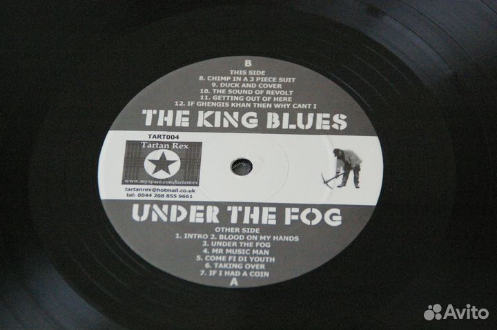 LP King Blues Under The Fog lim 1000 редкость