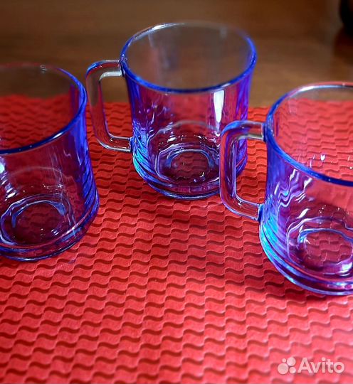 Хрустальные стаканы СССР и бокалы