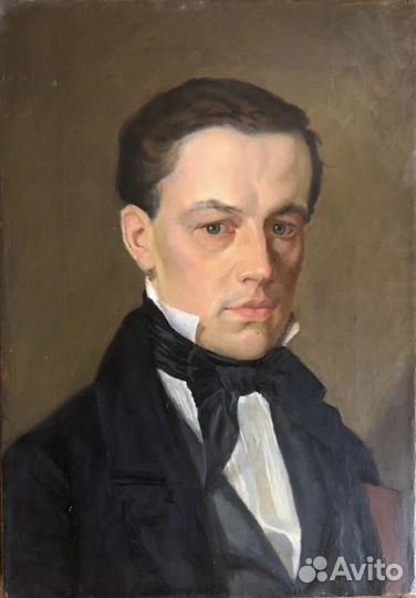 Д. Беляев. Портрет неизв. мужчины