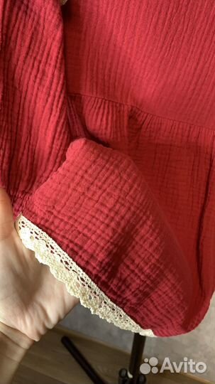 Муслиновое платье для девочки