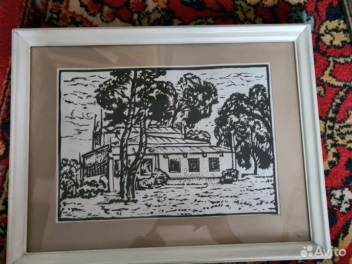 Картина Рамазанова М. Дом-музей Рериха в Изваре