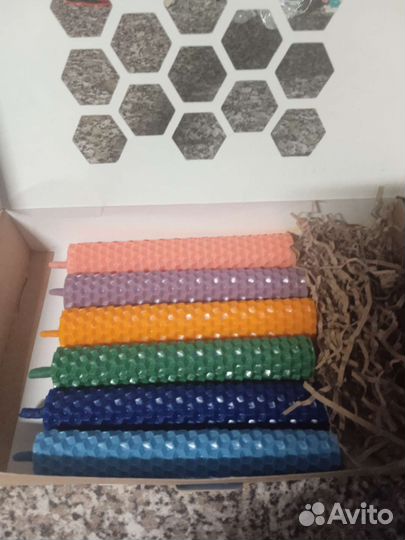 Свечи из вощины