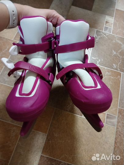 Коньки раздвижные