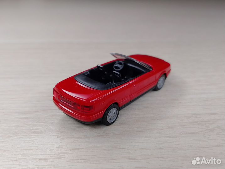 A29.1) Audi 80 B4 (1991-1996) Cabrio красный 2