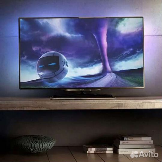 Телевизор Philips 55pfl8008s/60 1400Гц Smart TV