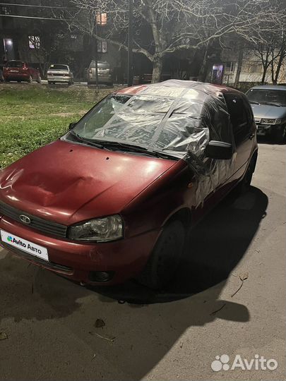 LADA Kalina 1.6 МТ, 2012, битый, 210 000 км