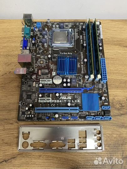 Мощный комплект Q9550/8Gb DDR3/Asus P5G41T-M LX3