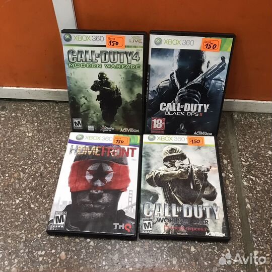 Диски на хбокс 360 не оригинальные в ассортименте