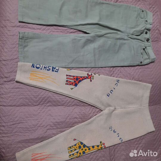 Пакет одежды на девочку 98 104